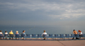 Kein Fernsehbild: Foto mit Strand und Meer