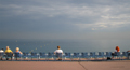 Kein Fernsehbild: Foto mit Strand und Meer